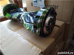 HoverBoard Green Camuflaj 8'' Telecomanda, Geanta