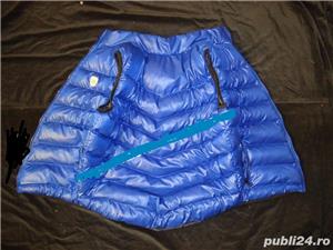 Vesta barbati neagra albastra fas buzunare fermoare - imagine 2