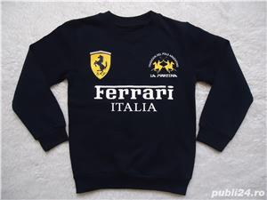 Bluza maneca lunga copii 2 3 4 5 ani maleta sport casual Ferrari La Martina masura 98 104 110 - imagine 3