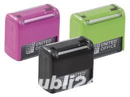 Stampila set litere personalizabila textile si hartie