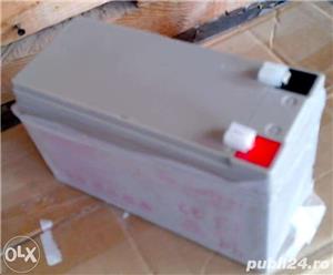 Acumulatori 12V   4, 5, 7, 12, 18 Ah (UPS, alarme, camere, scutere, panouri solare...) - imagine 2