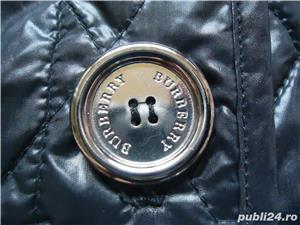 Jacheta scurta dama made in england geaca matlasata neagra 2 buzunare platca cordon - imagine 6