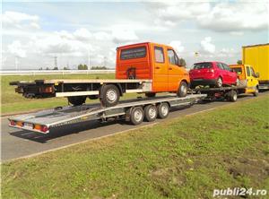 Inchirieri platforme auto pentru dube prelate sau camionete slep remorca  - imagine 3