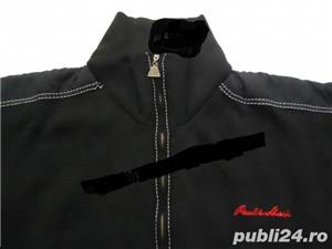 Geaca barbati scurta jacheta smart casual lana neagra groasa primavara toamna iarna 4 buzunare umeri