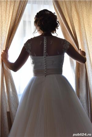 Rochie mireasa + voal Natalia Vasiliev - imagine 6