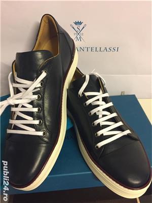 Sneakers Sutor Mantellassi,luxury navy blu,produs original