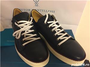 Sneakers Sutor Mantellassi,luxury navy blu,produs original - imagine 3