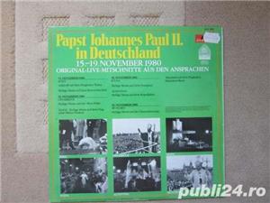 Vinil Papa Ioan Paul al II-lea nov.1980-vocea Suveranului Pontif - imagine 4