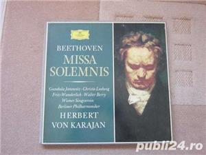 Vinil Beethoven -Missa Solemnis-1966 Karajan  Box 2xLP (impecabil)