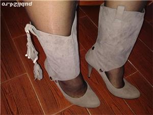 pantofi noi dama catifea - imagine 6