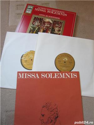 vinil rar Beethoven -"Missa Solemnis"-dirijor Otto Klemperer-impecabil