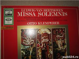vinil rar Beethoven -"Missa Solemnis"-dirijor Otto Klemperer 1960 -impecabil - imagine 5