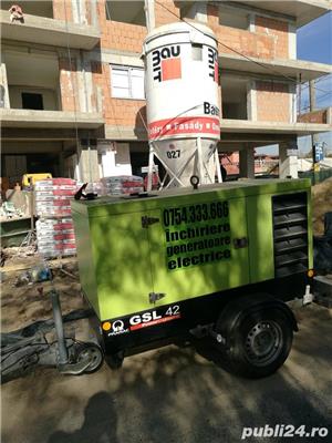 Inchiriere generator (grup electrogen) 40KVA (putere 38Kw) trifazic Pramac - Deutz - imagine 2