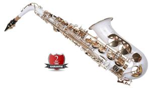 Saxofon Alto Karl Glaser ALB + AURIU NOU curbat Saxophone Germania