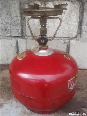 Butelie aragaz rosie cu guler - imagine 2