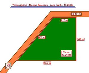 Teren Agricol - 31 Ha = 8 Ha + ( 10 Ha + 13 Ha ) - 20.000 Euro / Ha - imagine 3