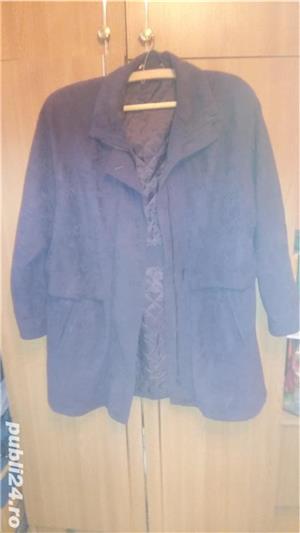 Vand geaca lunga de dama din piersica - imagine 2