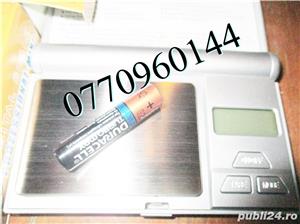 Cantar bijuterii 3 butoane capac argintiu 0.01g-200g 2 zecimale - Precizie: 0.01 - imagine 2