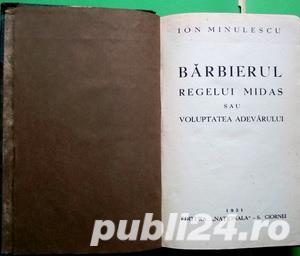  	 Barbierul Regelui Midas, Ion Minulescu, 1931 - imagine 3