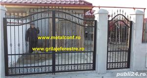 Porti si garduri metalice fier forjat