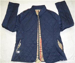 Jacheta dama matlasata bleumarin 2 buzunare geaca primavara toamna iarna - imagine 2