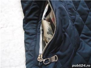 Jacheta dama matlasata bleumarin 2 buzunare geaca primavara toamna iarna - imagine 3