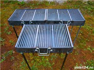 Gratar tip diplomat din otel - imagine 5