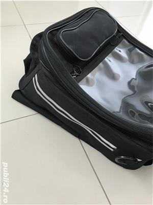 Vand geanta bagaje cu prindere pe rezervor pt motocicleta - imagine 2