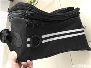 Vand geanta bagaje cu prindere pe rezervor pt motocicleta - imagine 4