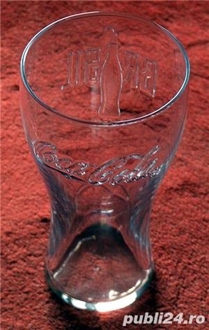 pahare Coca Cola Brasil de la CM fotbal - noi - set 3 buc.