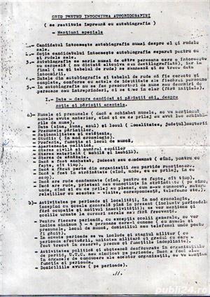 "Ghid pentru intocmirea autobiografiei" (document comunist de colec ie!)