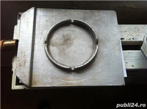 Tava gratar de mana din brobz cupru si aluminiu masiv - imagine 3