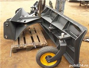 Lama/plug zapada buldoexcavator, tractor, incarcator frontal - imagine 3