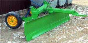 Lama/plug zapada buldoexcavator, tractor, incarcator frontal - imagine 4