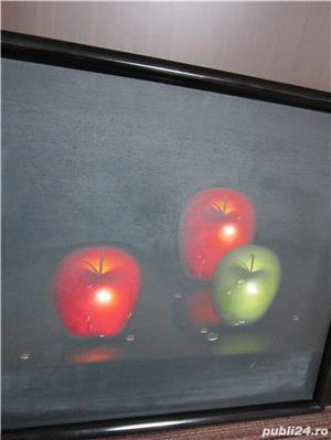 cadou rar deosebit Tablou de exceptie K.Mason(20th C) Still Life semnat  - imagine 3