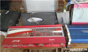 amplificator auto statie de amplificare cu si pentru subwoofer 1000w si subwoofer auto activ pasiv - imagine 2