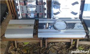 amplificator auto statie de amplificare cu si pentru subwoofer 1000w si subwoofer auto activ pasiv - imagine 3