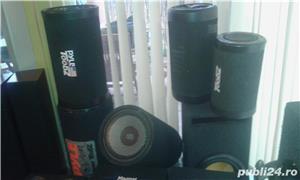 amplificator auto statie de amplificare cu si pentru subwoofer 1000w si subwoofer auto activ pasiv - imagine 6