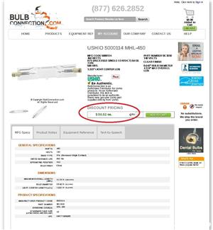 Bec lampa Ultraviolete Heraeus Q402 Z4 - MHL-450 Graphic Art - imagine 6