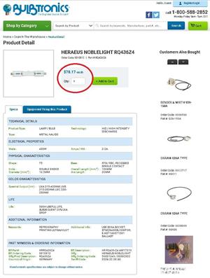 Bec lampa Ultraviolete Heraeus Q402 Z4 - MHL-450 Graphic Art - imagine 2