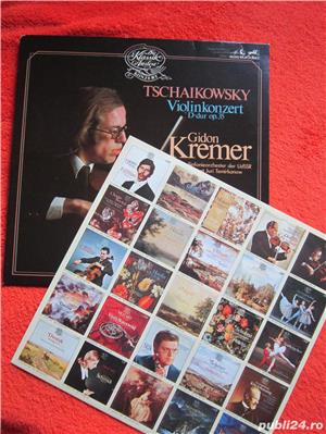 vinil 2LP Ceaikovski - Violinkonzert - violine Gideon Kremer 1977, 1970 - imagine 4