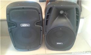 boxa activa 500w cu intrare auxiliar laptop, mobil, cd,ipod, etc ideal pentru sonorizari evenimente - imagine 2
