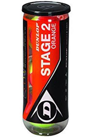 Mingi mini tenis ORANGE stage 2 Dunlop 3 la set 