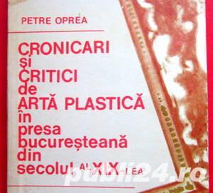 Cronicari si critici de arta plastica in presa bucuresteana, Petre Oprea, Autograf - imagine 8