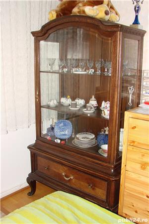 Mobila stil de sufragerie din lemn masiv de stejar