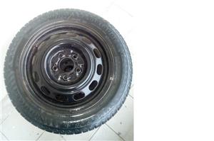 Set de 4 jante 5 x 114.3 R15 si 4 anvelope Nordica 195/55/15 - imagine 3