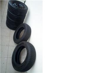 Set de 4 jante 5 x 114.3 R15 si 4 anvelope Nordica 195/55/15 - imagine 4