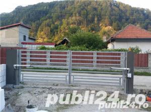 usi de  garaj sectionale izolate automate cu telecomanda ieftine la pret - imagine 2