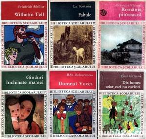 "Biblioteca Scolarului" - 6 volume