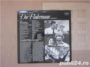 Vinil Strauss -Die Fledermaus (Liliacul) Karajan 1967 impecabil - imagine 2